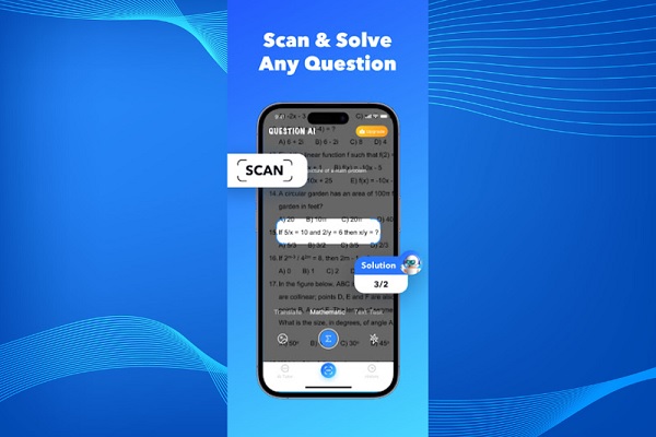 Question AI kết hợp công nghệ nhận diện ký tự quang học và thuật toán học máy