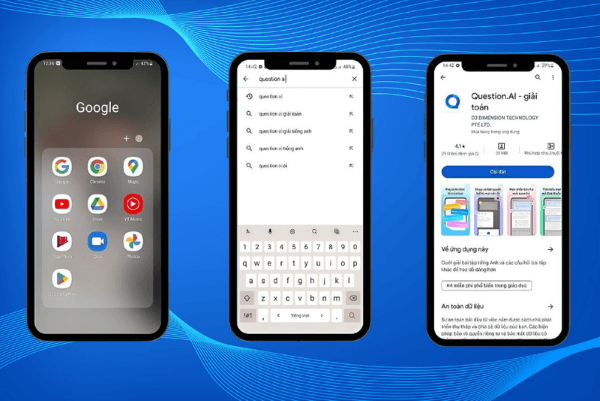 Các bước tải và cài đặt Question AI trên Android