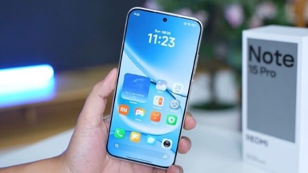 Xiaomi Redmi Note 15 Pro chạy trên hệ điều hành HyperOS 2.2
