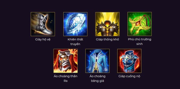 Cách build đồ cho SP khi đối đầu đội hình sát thương vật lý