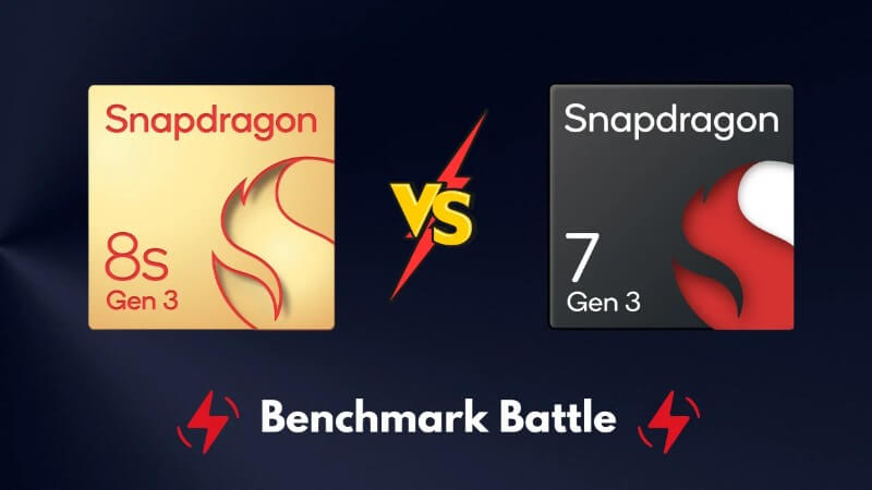 So sánh tổng quan chip Snapdragon 7 Gen 3 vs Snapdragon 8s Gen 3