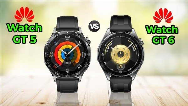 So sánh thời lượng pin trên Huawei Watch GT5 vs GT6