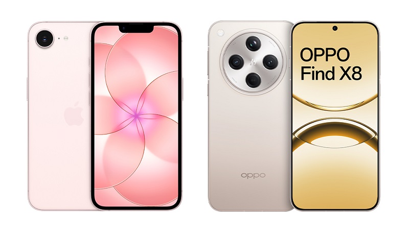 So sánh iPhone 17e và OPPO Find X8