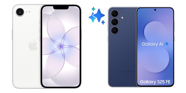 So sánh iPhone 17e và Samsung Galaxy S25 FE