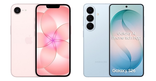 So sánh iPhone 17e và Samsung Galaxy S26