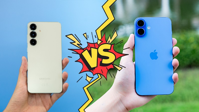 So sánh chi tiết Samsung Galaxy S25 Plus vs iPhone 16 Plus