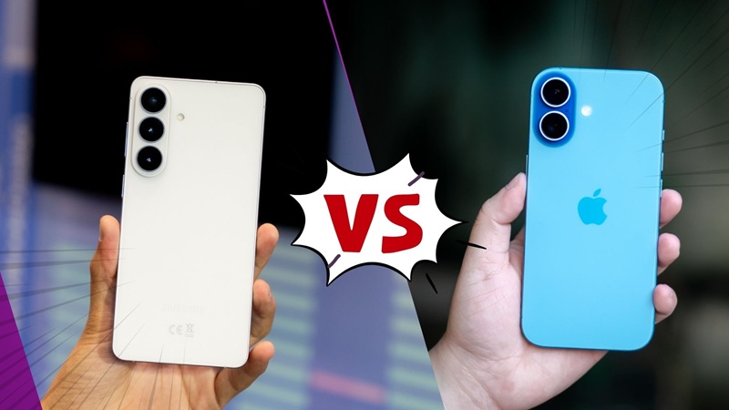 So sánh thiết kế Samsung Galaxy S26 Plus vs iPhone 16 Plus