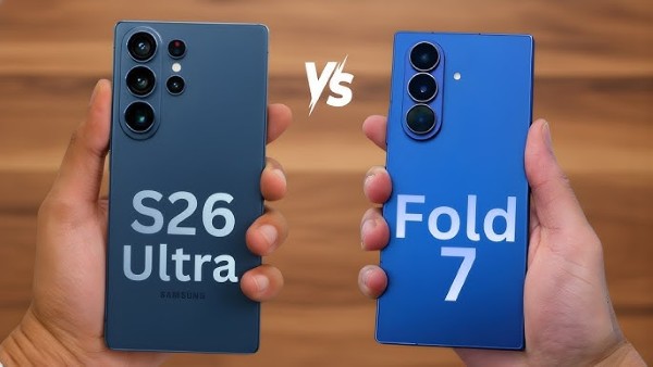 So sánh pin và sạc trên Samsung Galaxy S26 Ultra vs Z Fold 7