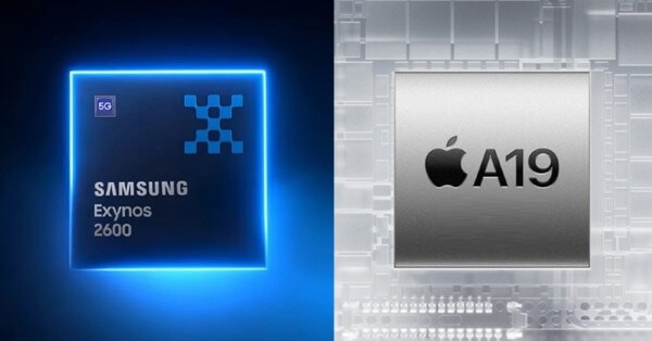 So sánh cấu hình chip  chip Exynos 2600 và chip A19