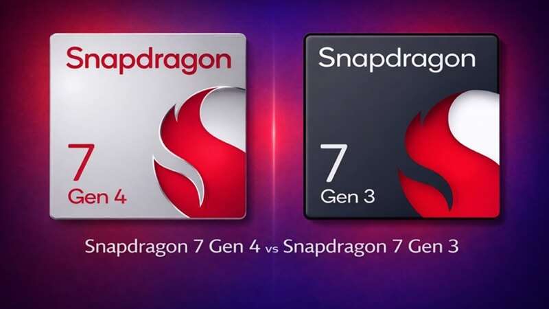 So sánh hai chip Snapdragon 7 Gen 4 vs 7 Gen 3