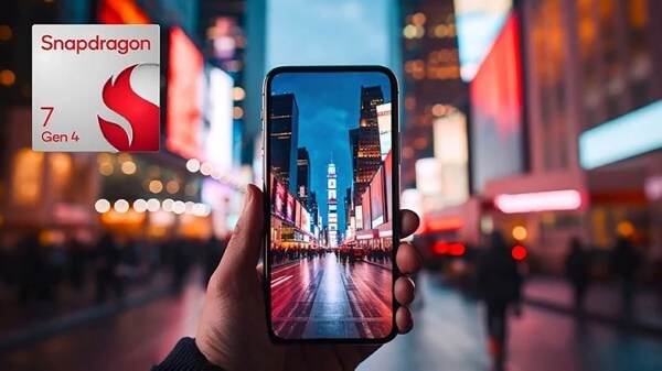 Snapdragon 7 Gen 4 được trang bị Adreno 722 cho hiệu suất đồ họa tăng khoảng 30%