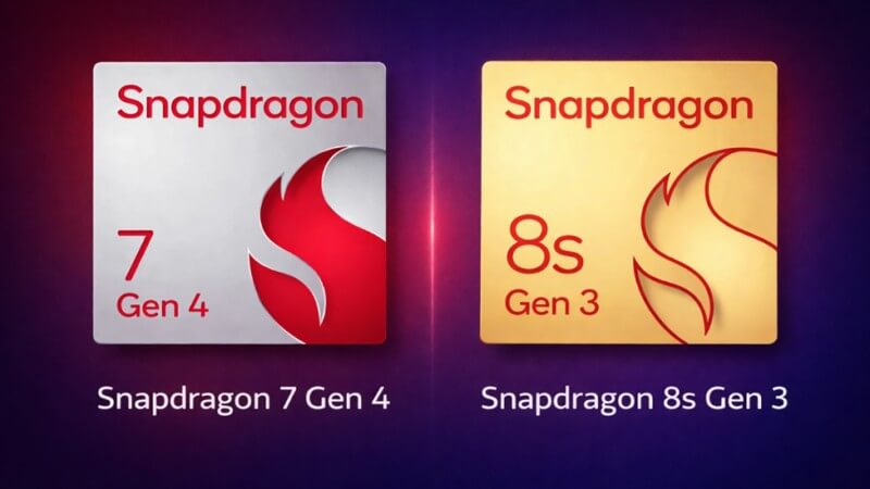 So sánh tổng quan Snapdragon 7 Gen 4 vs Snapdragon 8s Gen 3