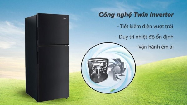 Tủ lạnh Aqua 130L thường tiêu thụ khoảng 1,15 kWh mỗi ngày