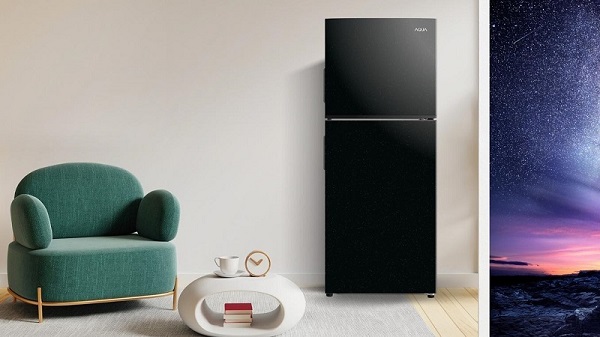 Tủ lạnh Aqua 189l sở hữu thiết kế đơn giản nhưng tinh tế