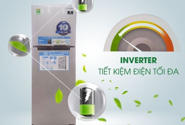 Tủ lạnh Aqua Inverter có khả năng tiết kiệm điện tối ưu