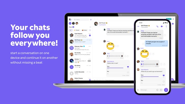 Giao diện Viber Web tối giản hơn để phù hợp với việc sử dụng trên trình duyệt