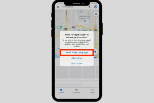 Hệ thống tự động định vị thiết bị và hiển thị vị trí 