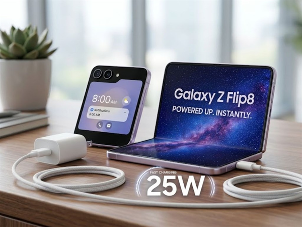 Sạc 25W tiếp tục là điểm gây tranh cãi trên Samsung Galaxy Z Flip8