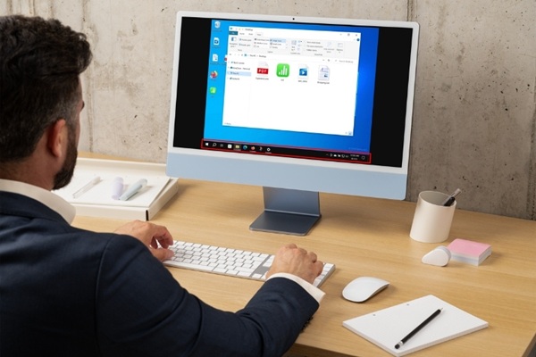 Đây là dải công cụ nằm ở phía dưới cùng của màn hình Windows