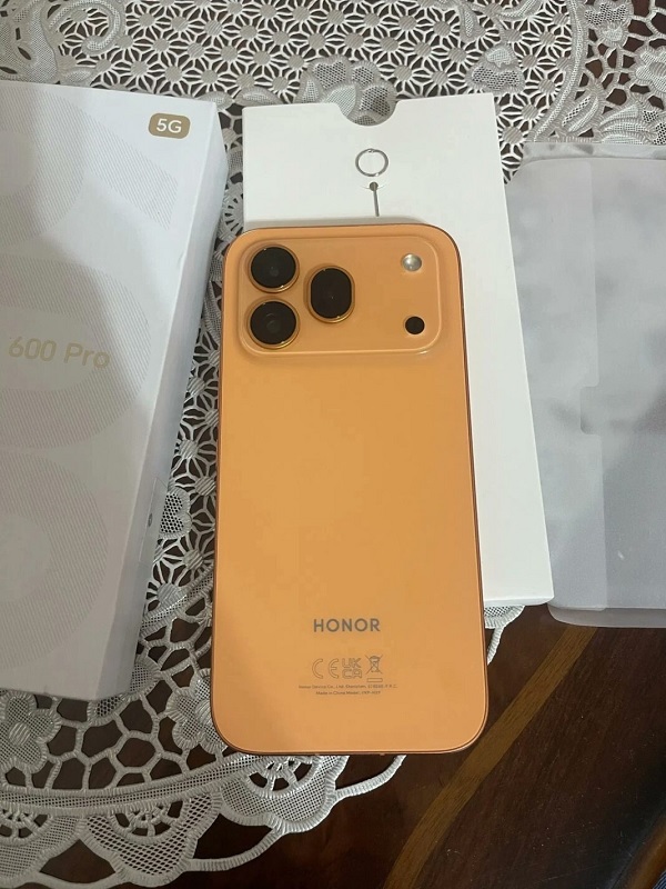 Ảnh thực tế HONOR 600 Pro lộ diện