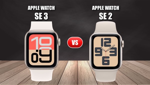 So sánh thông số kỹ thuật Apple Watch SE 3 và SE 2