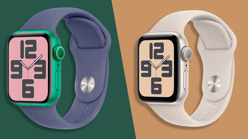 Chi tiết so sánh thông số kỹ thuật Apple Watch SE 3 và Apple Watch SE 2