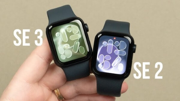 So sánh màn hình Apple Watch SE 3 vs SE 2