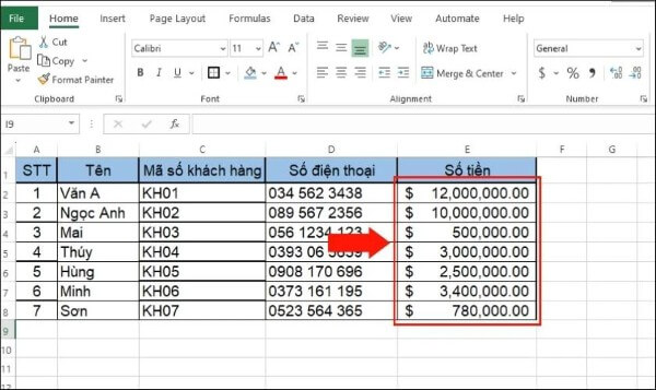 Những lưu ý cần biết khi đổi đơn vị trong Excel