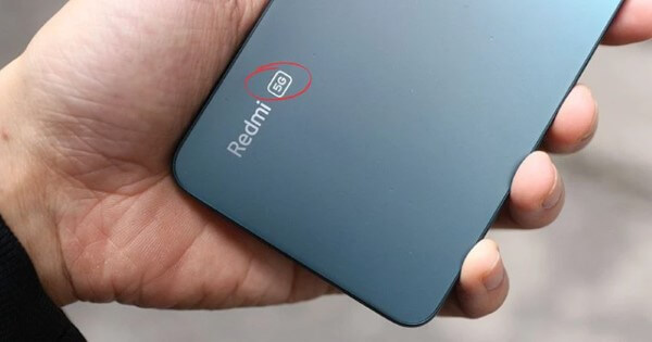Kiểm tra ký hiệu 5G trên thân máy