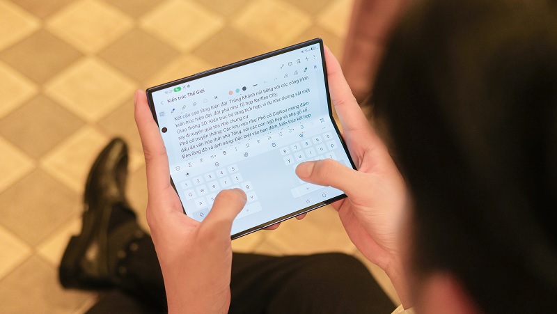 Cảm nhận Samsung Galaxy Z Fold7