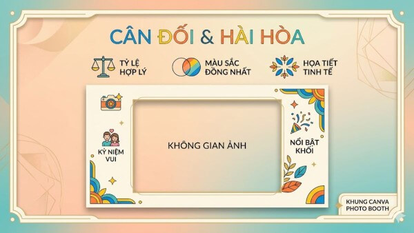 Nguyên tắc thiết kế frame Photo Booth