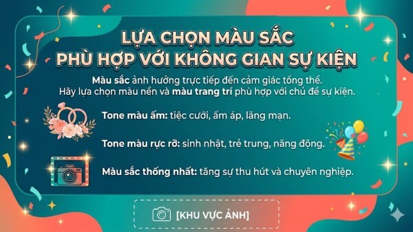 Tùy chọn màu sắc phù hợp