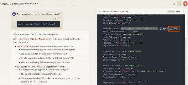 Tính năng giải thích nội dung