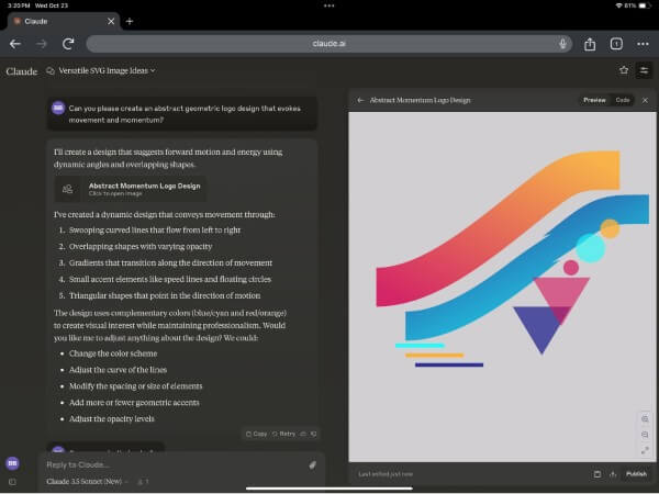 Claude Artifacts hỗ trợ xử lý tài liệu