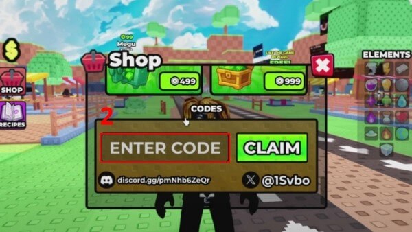 Chọn mục có tên Enter Code