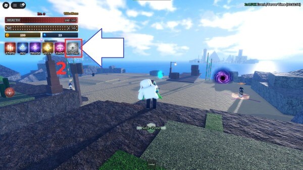 Nhấn Settings (Cài đặt)