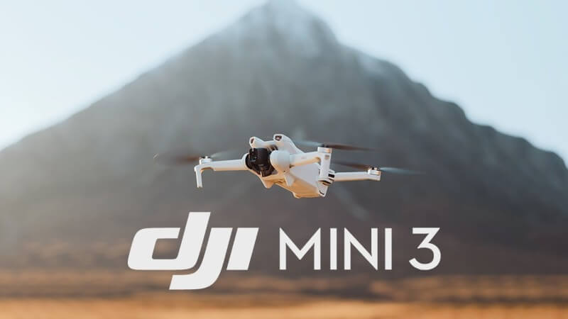 DJI Mini 3 giữ triết lý thiết kế siêu nhẹ với trọng lượng dưới 249g