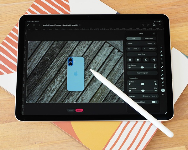Hỗ trợ các phụ kiện cao cấp nhất giúp biến iPad Air M4 thành một công cụ sáng tạo vô hạn.