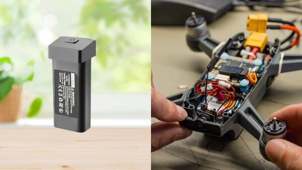 Pin của flycam phải được bảo quản đúng cách