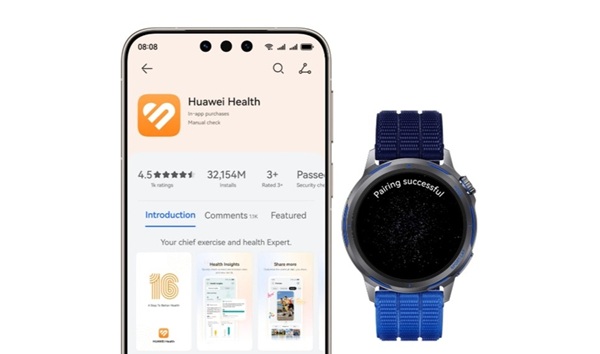 Huawei Watch GT Runner 2 hoạt động tốt trên cả iOS và Android