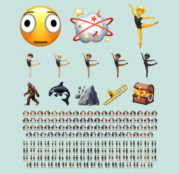 Trải nghiệm bộ Emoji Unicode 17 mới