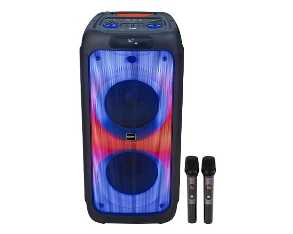 Bộ loa kéo karaoke iCore X88 kèm 02 micro