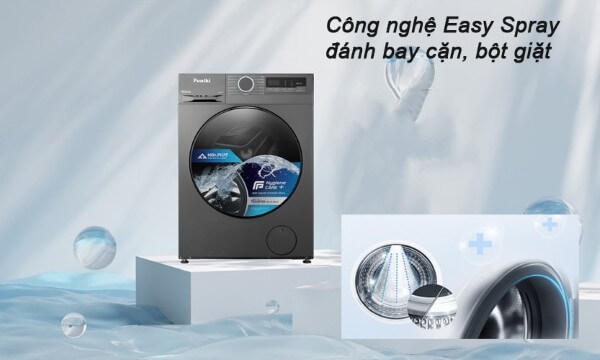 Máy giặt Funiki Inverter 8.5kg HWM F885ADG