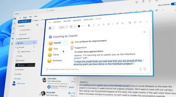 Microsoft 365 Copilot giúp quản lý email hiệu quả với Outlook