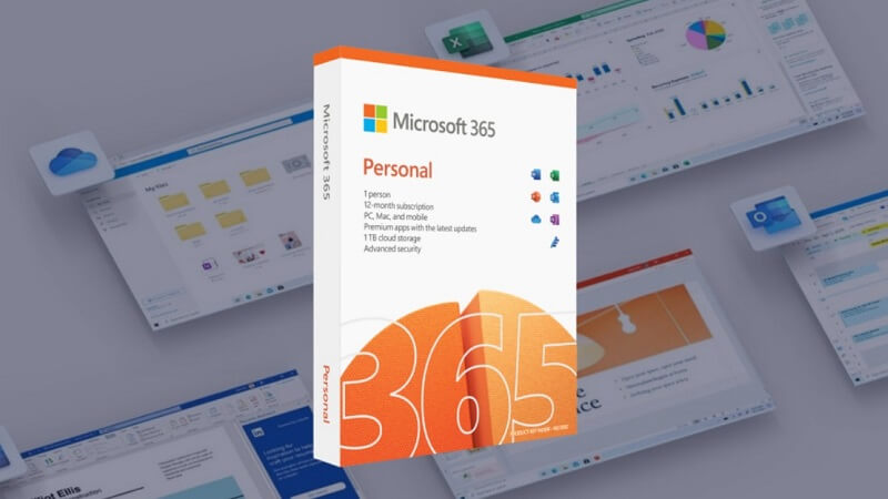 Microsoft 365 Personal là gói dịch vụ đăng ký cá nhân được Microsoft phát triển