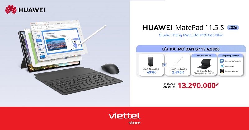 mở bán HUAWEI MatePad 11.5" S