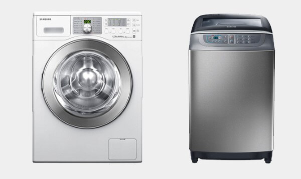 Máy giặt cửa ngang sử dụng ít bột giặt hơn máy giặt cửa đứng