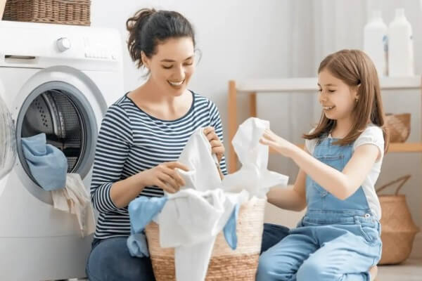 Những lưu ý khi sử dụng máy giặt cho gia đình 4 người tiết kiệm