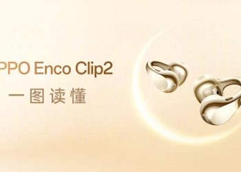 OPPO Enco Clip2 lộ diện: Tai nghe đeo như khuyên tai siêu nhẹ, pin bền bỉ 40 giờ