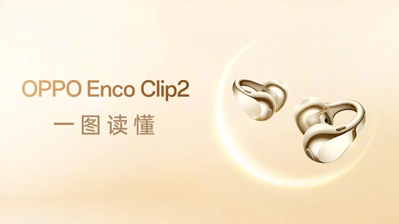 OPPO Enco Clip2 lộ diện